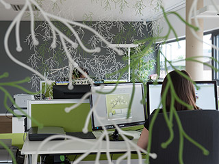 Impressionen: Modernes Büro bei Designscape